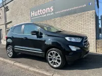 Used Ford Ecosport Titanium 125 HP (91 kW) 2019 Black SUV