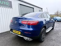 Used Mercedes GLC220 170 HP (125 kW) 2019 Blue Coupe