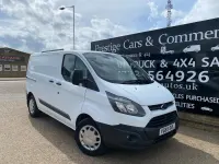 Used Ford Transit Custom 100 HP (73 kW) 2015 White Van
