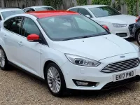 Gebraucht Ford Focus Titanium X 2017 Weiß Kleinwagen
