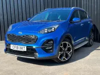 Used Kia Sportage GT-Line 174 HP (127 kW) 2018 Blue SUV