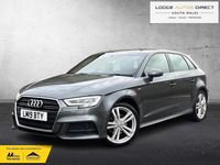 Used Audi A3 S-Line 116 HP (85 kW) 2019 Grey Sedan