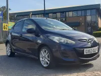Used Mazda 2 84 HP (61 kW) 2013 Blue Hatchback