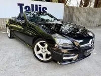 Used Mercedes SLK200 AMG 184 HP (135 kW) 2014 Black Cabriolet