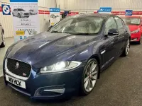 Used Jaguar XF Portfolio 275 HP (202 kW) 2014 Blue Sedan