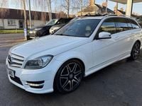 Used Mercedes C250 AMG 204 HP (150 kW) 2012 White Estate