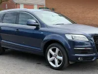 Used Audi Q7 S-Line 240 HP (176 kW) 2008 Blue SUV