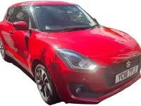 Begagnad Suzuki Swift SZ5 111 HK (81 kW) 2018 Röd Halvkombi