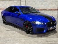 Used Jaguar XF S 300 HP (220 kW) 2016 Blue Sedan