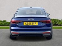 Used Audi A4 S-Line 163 HP (119 kW) 2021 Blue Sedan