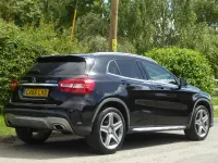 Used Mercedes GLA200 AMG line 136 HP (100 kW) 2017 Black SUV