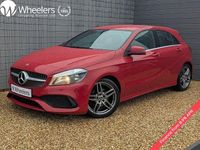 Used Mercedes A180 AMG line 2017 Red Hatchback