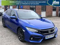 Used Honda Civic EX 118 HP (86 kW) 2020 Blue Hatchback