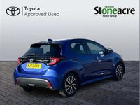 Used Toyota Yaris Hybrid Design 116 HP (85 kW) 2023 Blue Hatchback