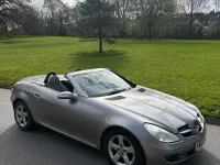 Used Mercedes SLK280 227 HP (166 kW) 2007 Silver Cabriolet