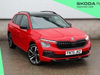 Used Skoda Kamiq Monte Carlo 85 HP (62 kW) 2025 Velvet red metallic SUV