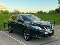 Used Nissan Qashqai N-TEC 110 HP (80 kW) 2014 Black SUV
