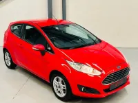 Used Ford Fiesta Zetec 82 HP (60 kW) 2013 Red Hatchback