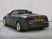 Used Audi A5 Cabriolet S-Line 190 HP (139 kW) 2019 Grey Cabriolet