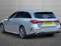 Used Mercedes C220 AMG line 217 HP (159 kW) 2023 Silver Estate