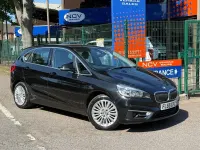 Used BMW 218 Luxury Line 2015 Black Hatchback