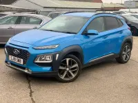 Used Hyundai Kona Premium 2019 Blue SUV