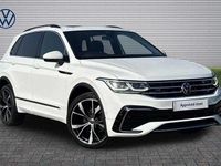 Used VW Tiguan R-line 150 HP (110 kW) 2020 White SUV