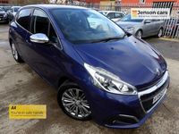 Used Peugeot 208 Allure 75 HP (55 kW) 2015 Blue Hatchback