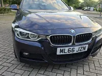 Used BMW 330e M Sport 252 HP (185 kW) 2016 Blue Sedan
