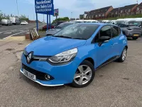 Used Renault Clio IV Dynamique 75 HP (55 kW) 2016 Blue Hatchback