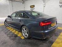 Used Audi A6 S-Line 2016 Blue Sedan