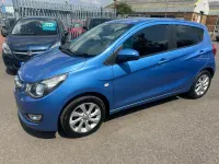 Used Vauxhall Viva 75 HP (55 kW) 2015 Blue Hatchback