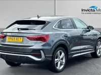 Used Audi Q3 S-Line 150 HP (110 kW) 2019 Daytona grey pearl SUV