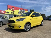 Used Ford Ka Plus Zetec 2016 Yellow Hatchback