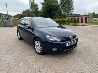 Used VW Golf VII 2013 Blue Hatchback