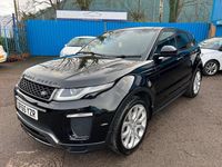 Used Land Rover Range Rover evoque HSE Dynamic 2015 Black Estate