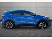 Second-hand Kia Sportage GT-Line 136 CP (100 kW) 2021 Albastru SUV