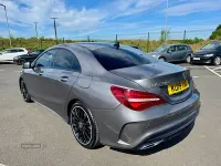 Used Mercedes CLA220 AMG line 170 HP (125 kW) 2019 Grey Coupe