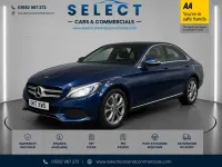 Used Mercedes C220 2017 Blue Sedan