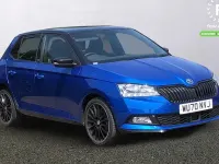 Used Skoda Fabia Monte Carlo 110 HP (80 kW) 2020 Blue Hatchback