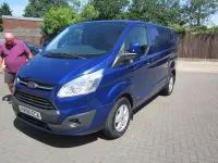 Used Ford Transit Custom Limited 125 HP (91 kW) 2016 Blue Van