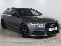 Used Audi A6 Black Edition 272 HP (200 kW) 2017 Grey Estate