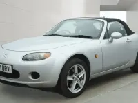 Used Mazda MX5 126 HP (92 kW) 2007 Silver Cabriolet