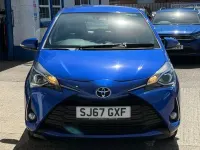 Used Toyota Yaris 2017 Blue Hatchback