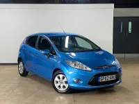 Used Ford Fiesta Titanium 2012 Blue Hatchback