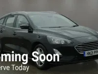 Used Ford Focus Zetec 125 HP (91 kW) 2021 Black Estate