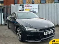 Used Audi TT S-Line 230 HP (169 kW) 2015 Black Coupe