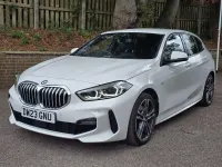 Used BMW 118 M Sport 2023 White Hatchback