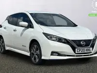 Used Nissan Leaf Tekna 160 kW (218 HP) 2020 White Hatchback