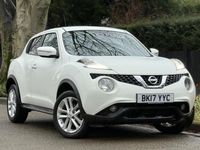 Used Nissan Juke N-Connecta 110 HP (80 kW) 2017 White SUV